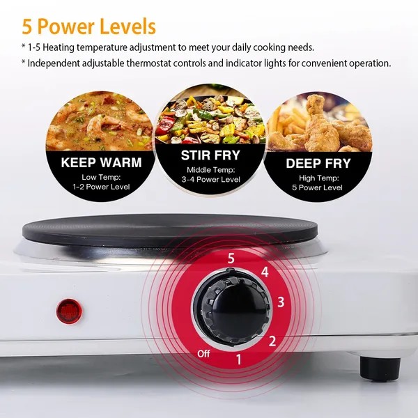Burner Electric Stove