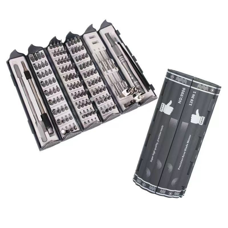 Multi-Functional 128 in 1 Magnetic Precision Screwdriver Set