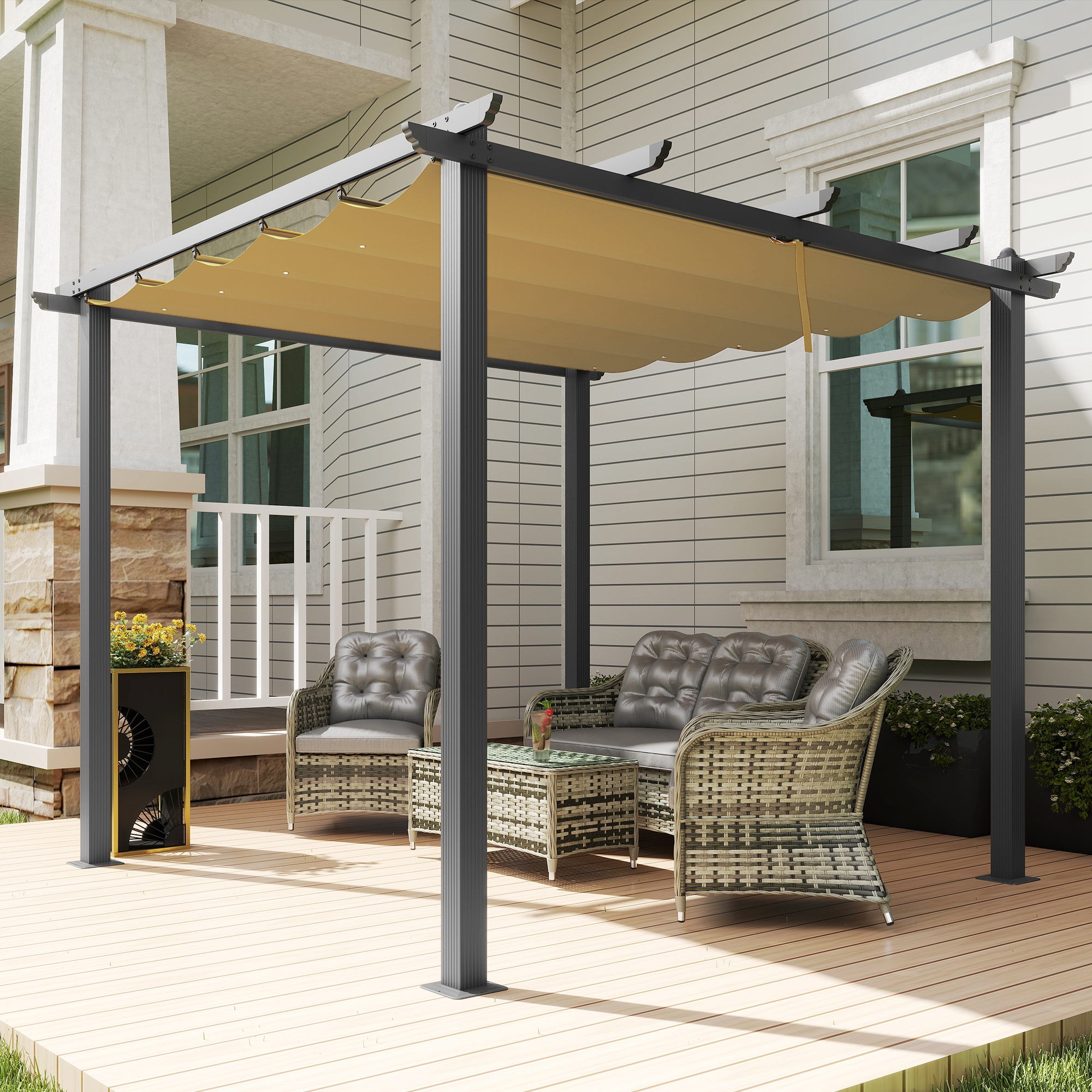 Aluminium Gable Pergola NZ