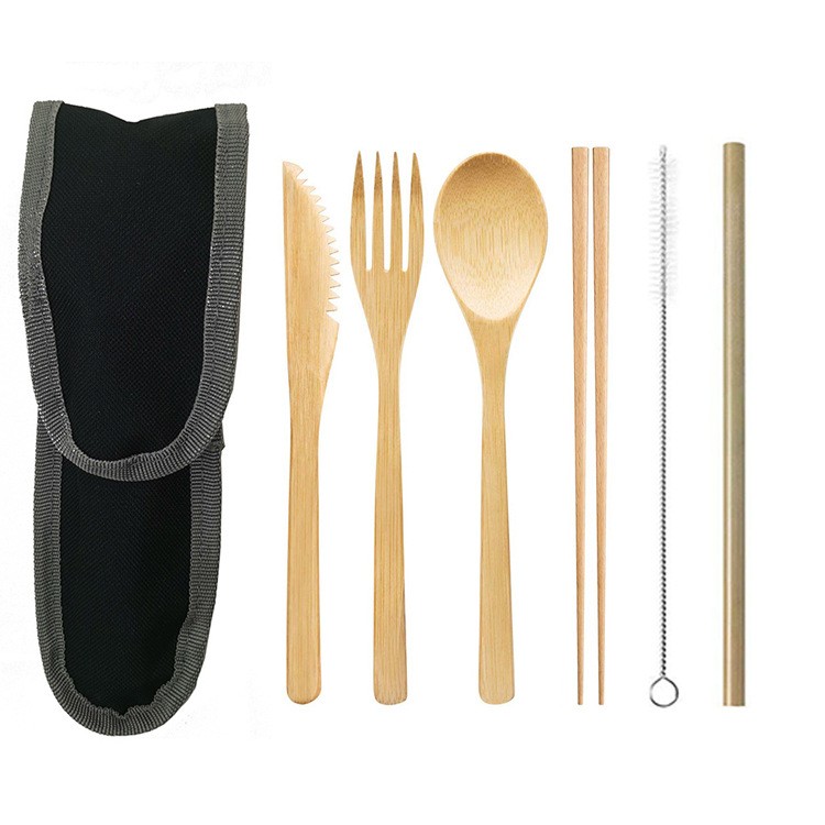 Bamboo Cutlery Set NZ
