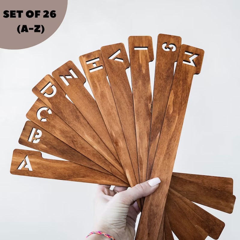 Alphabetized Dividers