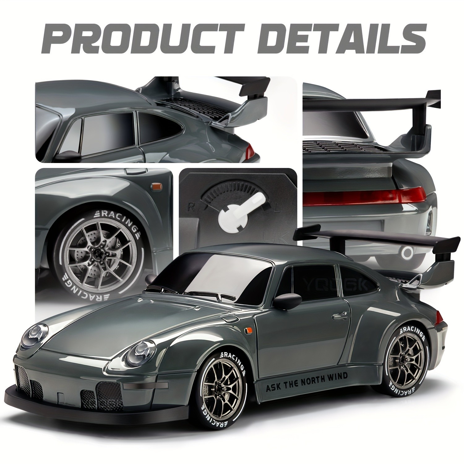 1:24 Scale RC Drift Racing Car  High-Speed Precision with Pro Drift Control