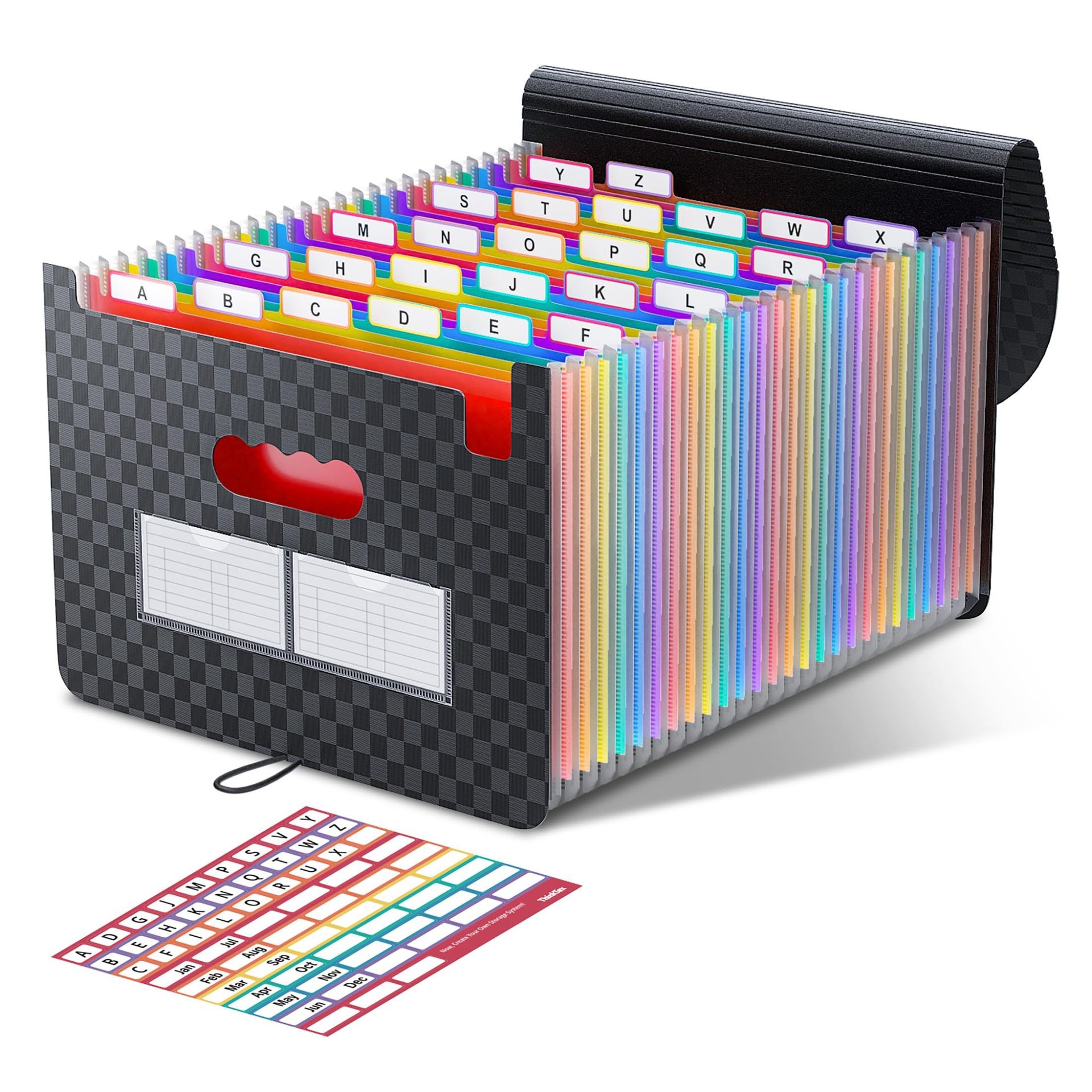 Accordion File with Alphabetical Sorting