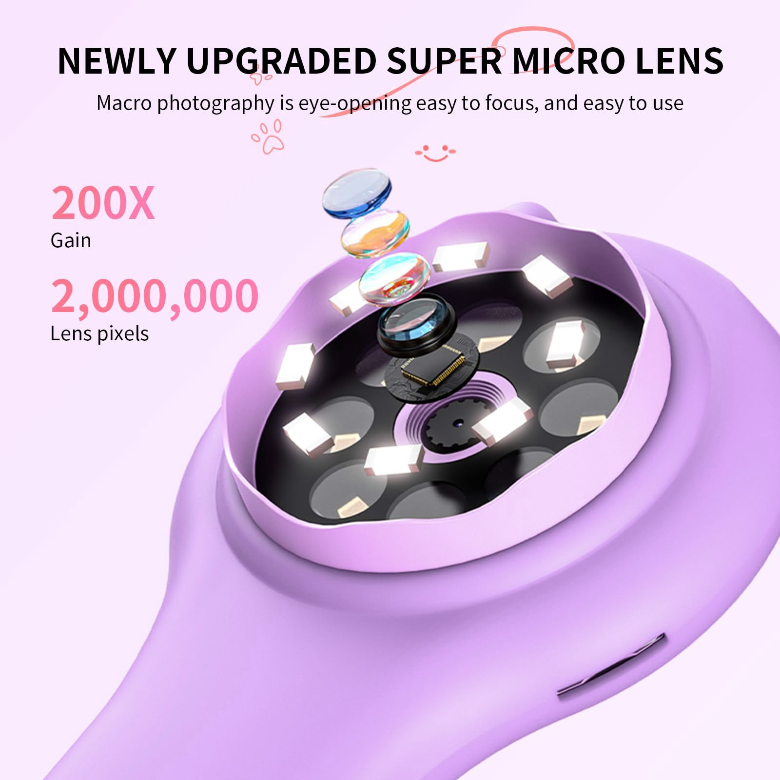 RIVGOT Kids Microscope