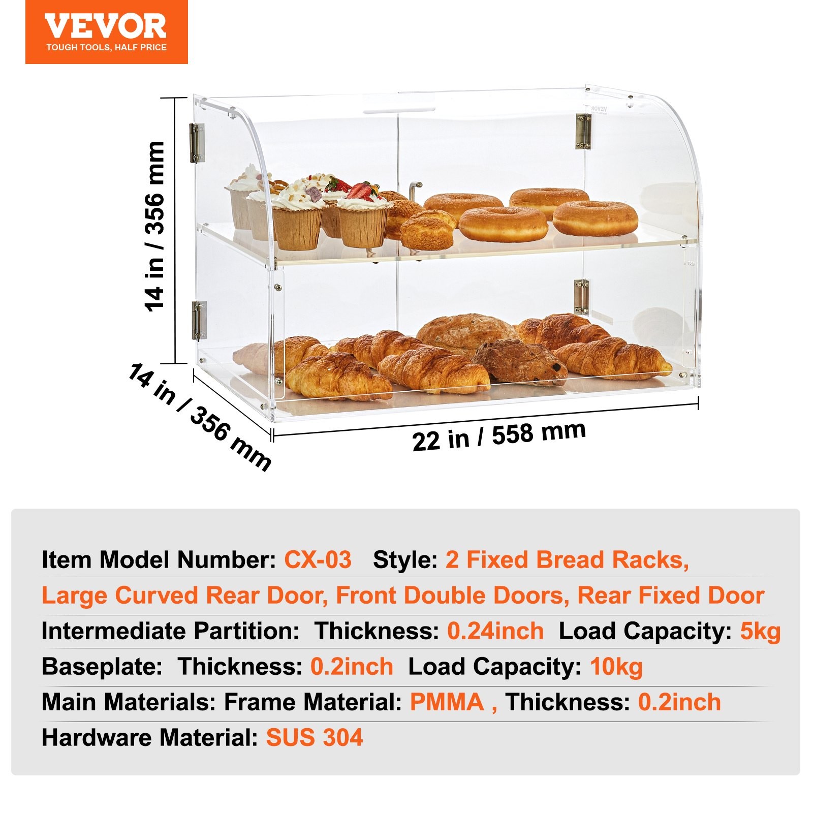 Transparent Display Case
