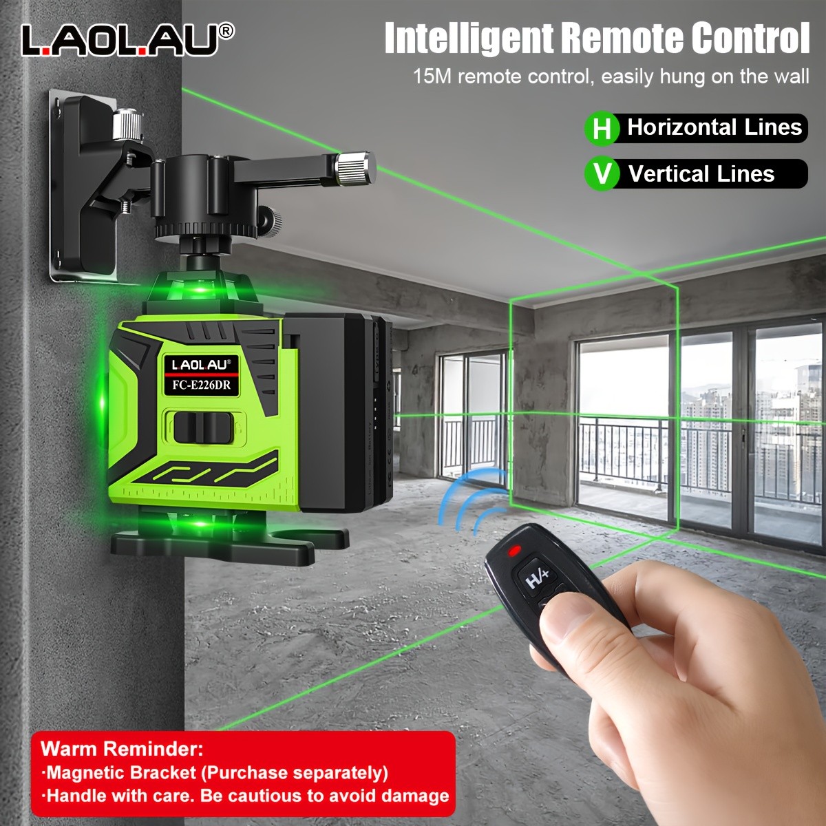 LAO LAU Laser Level FC-E226DR