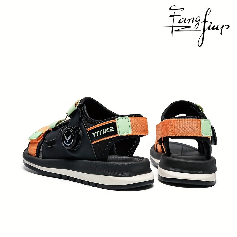 FANGFIUP Casual Beach Sandals with Soft Soles for Boys and Girls
