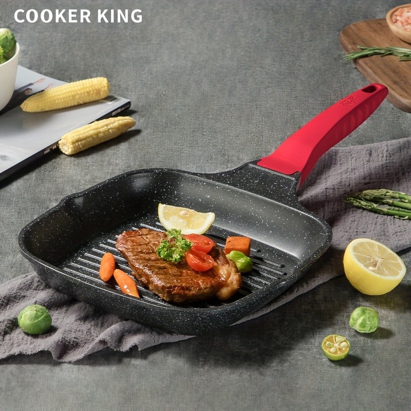 COOKER KING 22cm Non-Stick Frying Pan PFOA-Free, Even-Heating Skillet for All NZ Cooktops