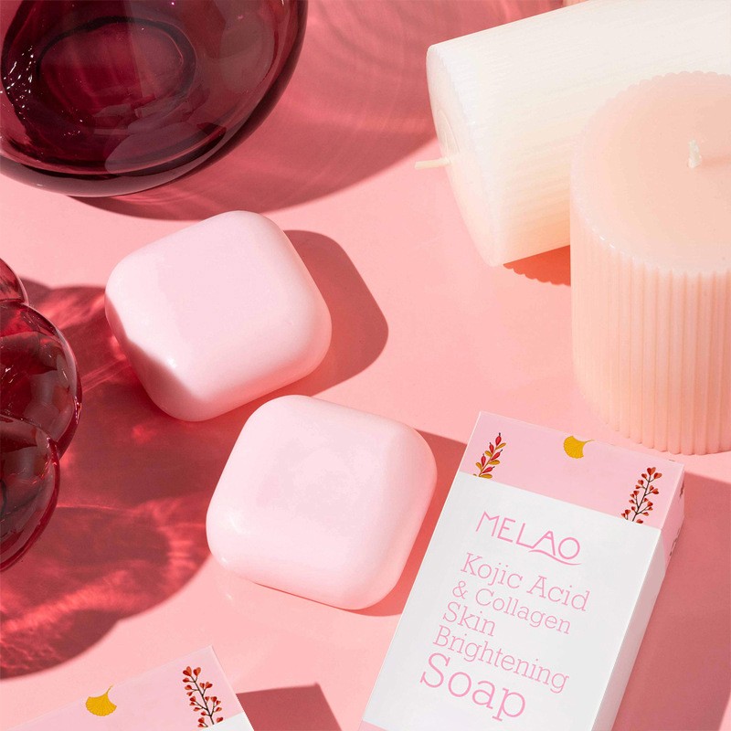 Melao Gentle Cleansing Of Pores, Brightening Skin, Kojic Acid Soap To Remove Mites And Acne