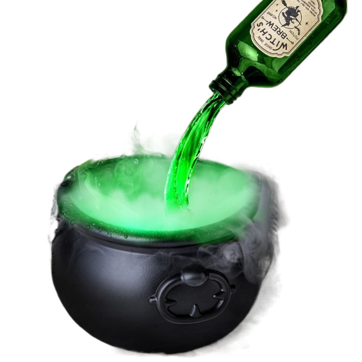 Halloween Black Wizard Bowl Magic Float Bottle and Diffuser