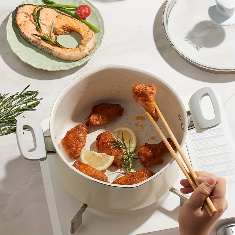 COOKER KING 3.8L Everyday Nonstick Stock Pot with Glass Lid  PFOA-Free Family Cooker for All NZ Cooktops