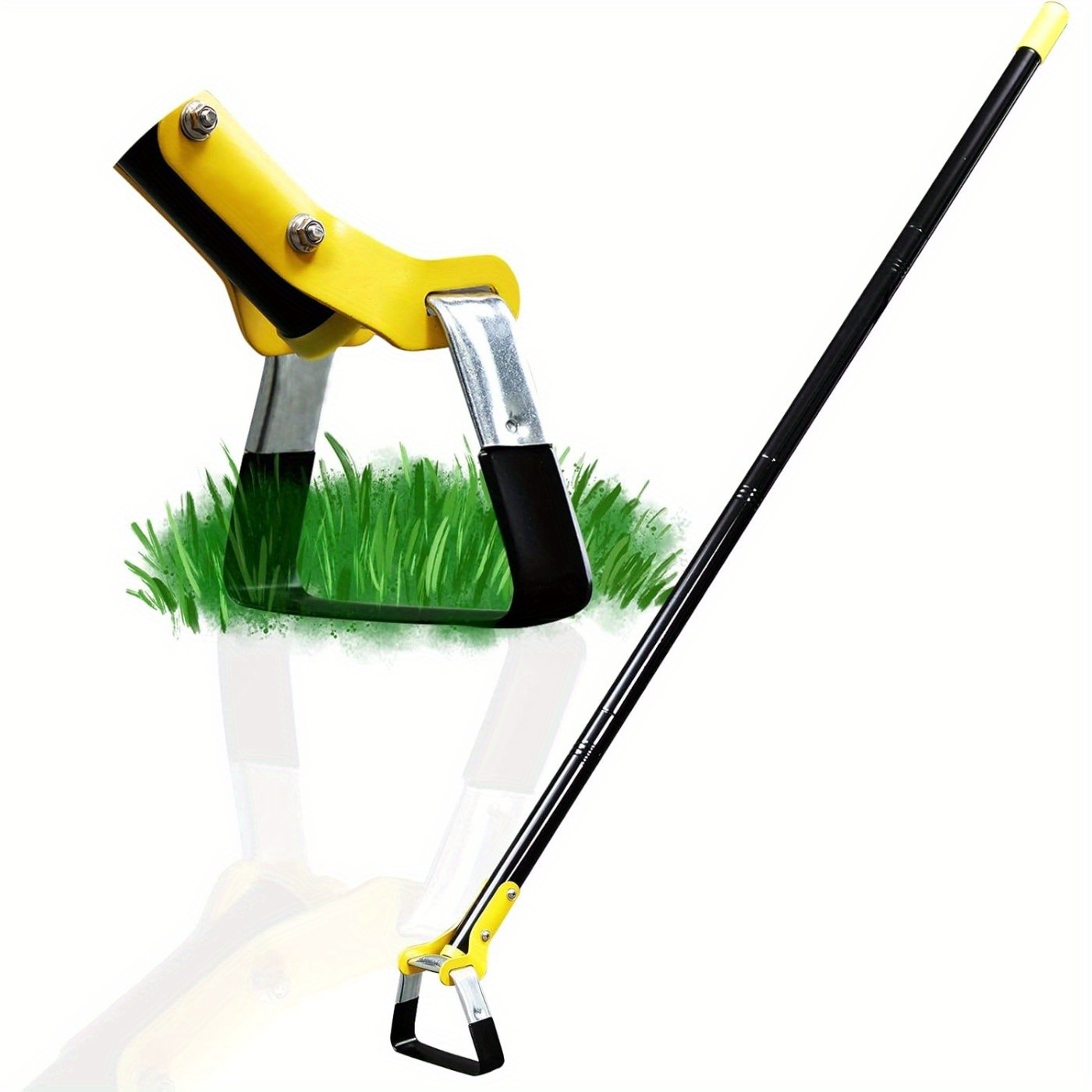 GMMLAIJH Heavy-Duty Adjustable Long Handle Horticultural Hoe