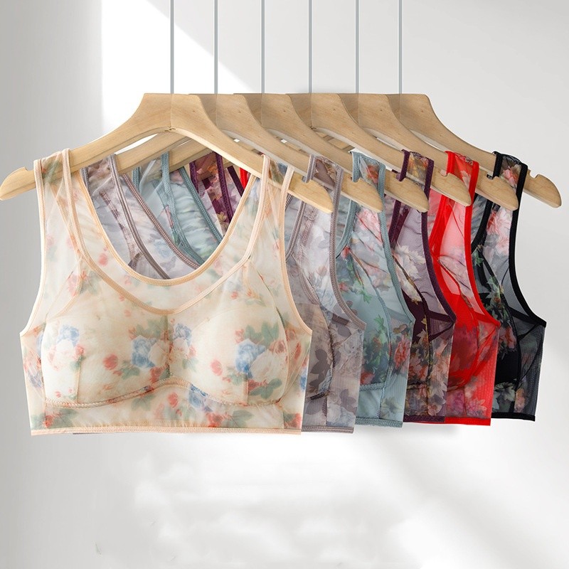 Ice Silk Lace Cooling Comfort Bra