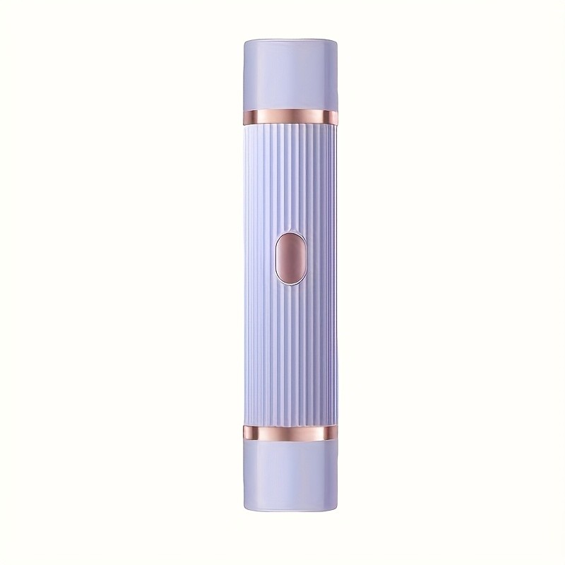 FEIYBA Dual-Head Womens USB Hair Trimmer Pastel Pink Full-Body Shaver with Long-Lasting Lithium Power