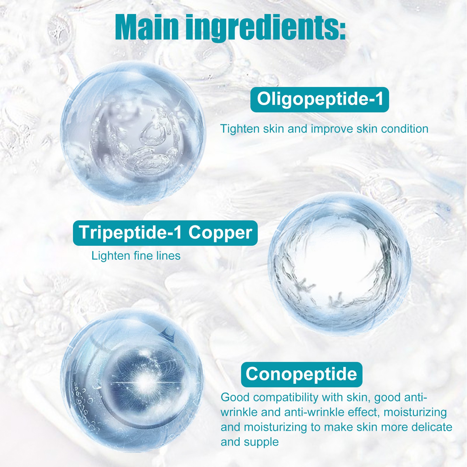 Cono Peptide Anti-Wrinkle Serum Advanced Skin Renewal and Firming Essence