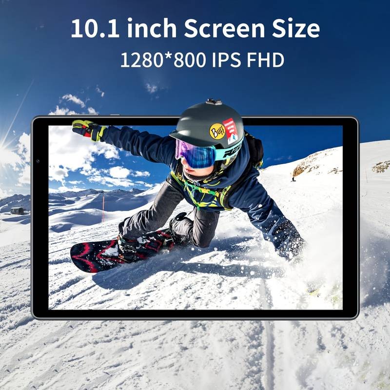 PRITOM Android 15 Tablet 10.1-Inch  A Simple, Fast & Reliable 2-in-1 Tablet for Everyday Use