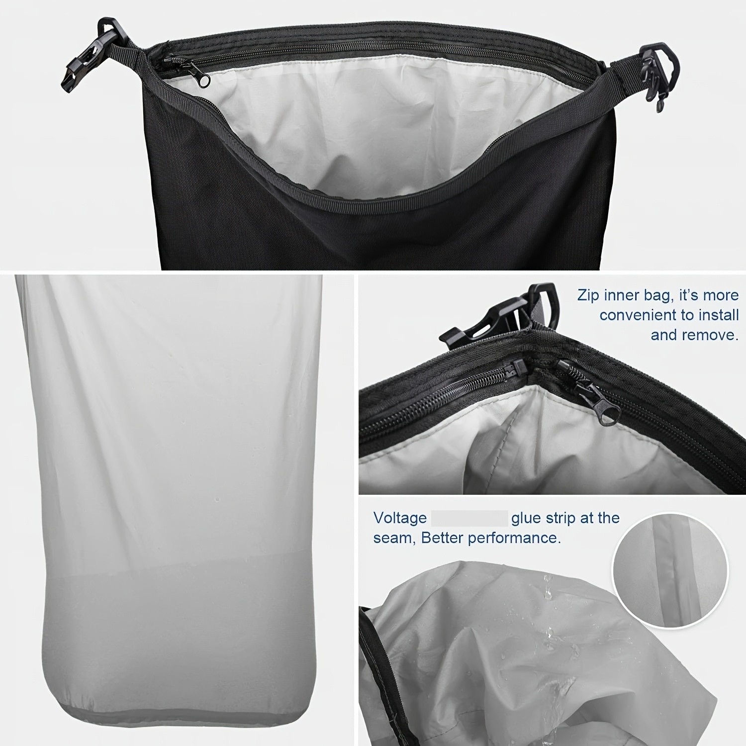 Rhinowalk Motorcycle Saddle Bag 10L / 20L / 30L