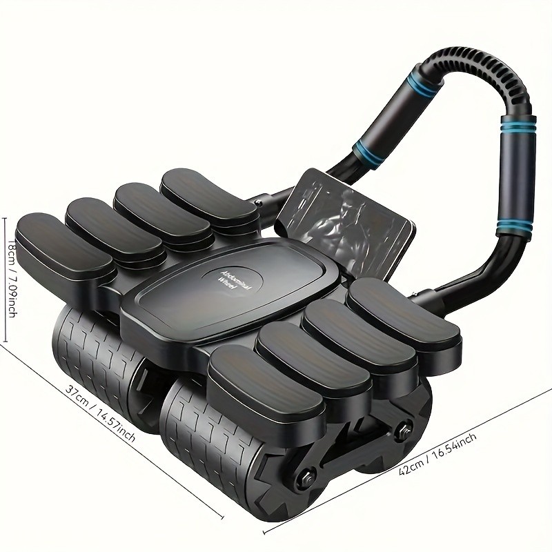 Upgraded Eight-Elbow Abdominal Fitness Wheel: Achieve Perfect Abs and Full-Body Strength