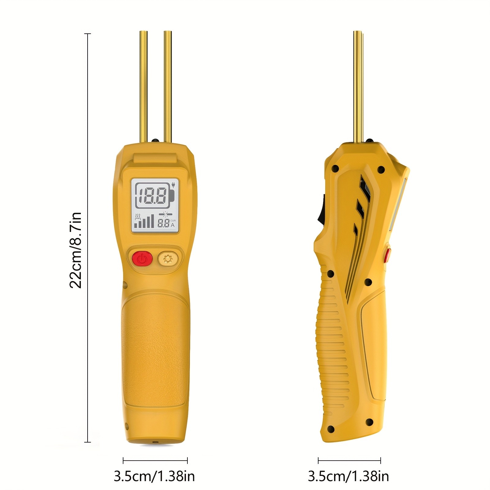 LCD Display Handheld Wireless Charging Plastic Welding Gun