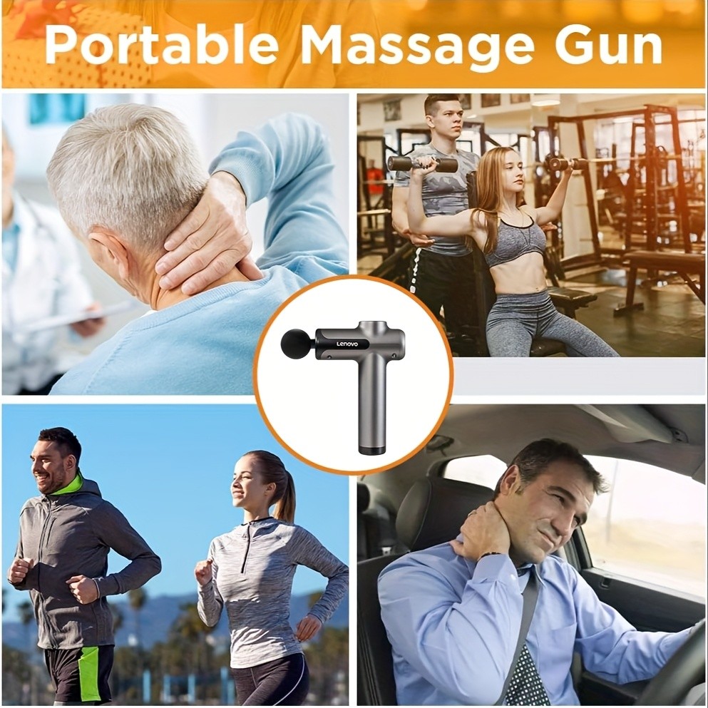 8-Head Massage Gun: The Ultimate Portable Solution for Full-Body Relaxation