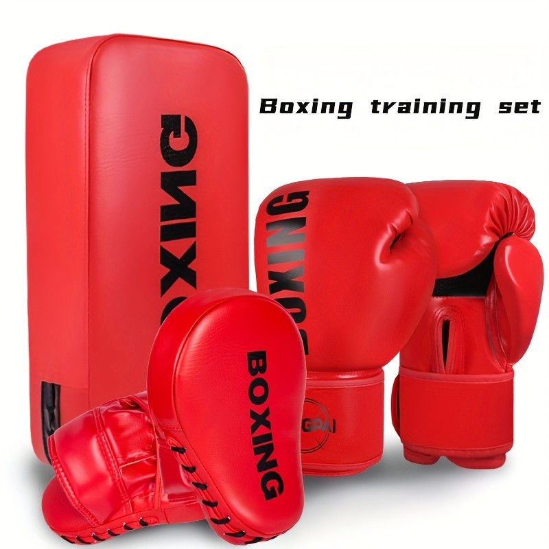 GINGPAI Complete Boxing Training Set: Perfect for Boxing, Taekwondo, Muay Thai, and MMA