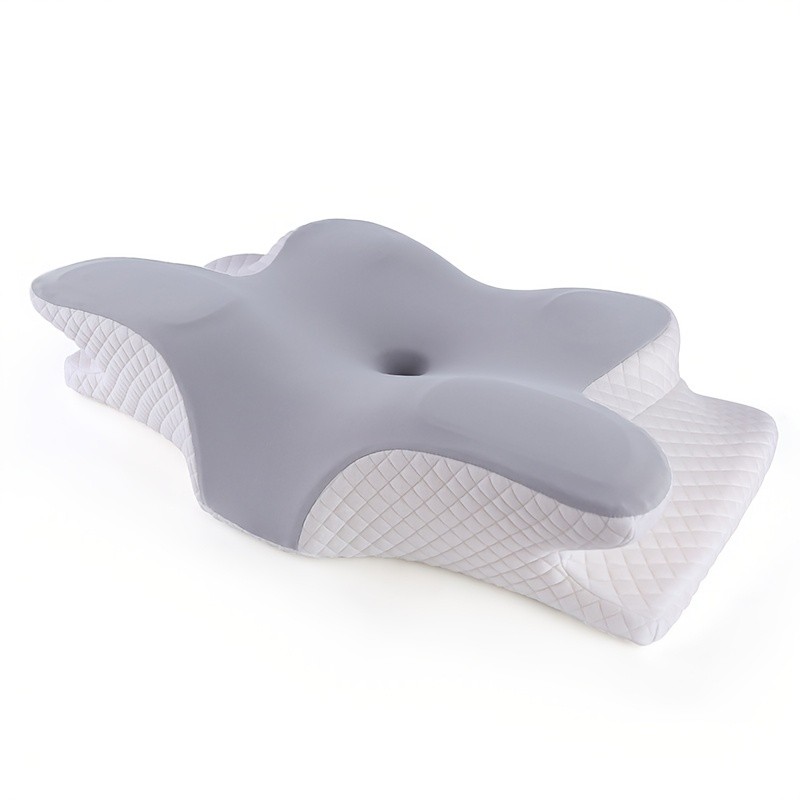 Butterfly-Shaped Memory Foam Pillow: Ergonomically Designed for Neck Support