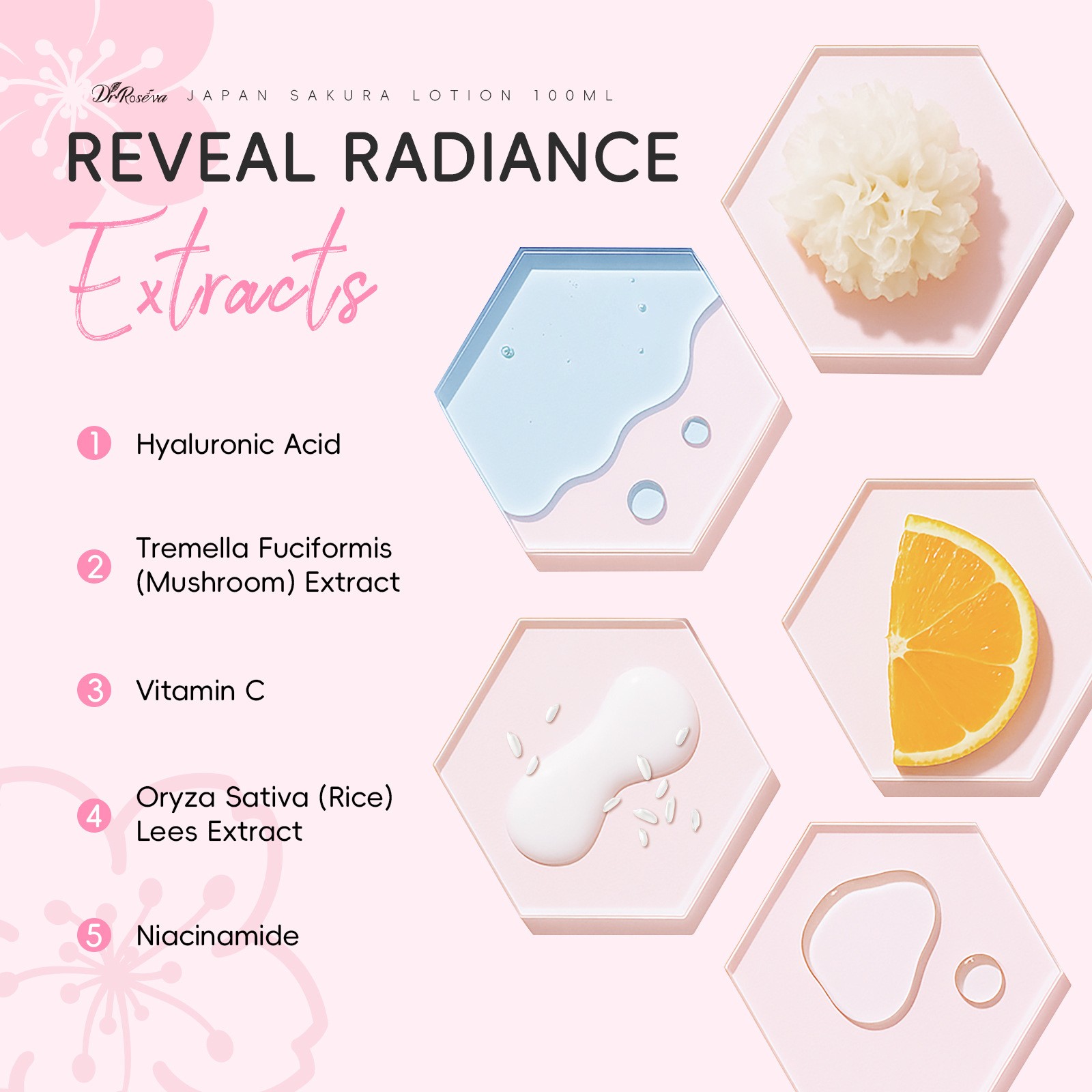 Dr. Rosva Japan Sakura Face Lotion