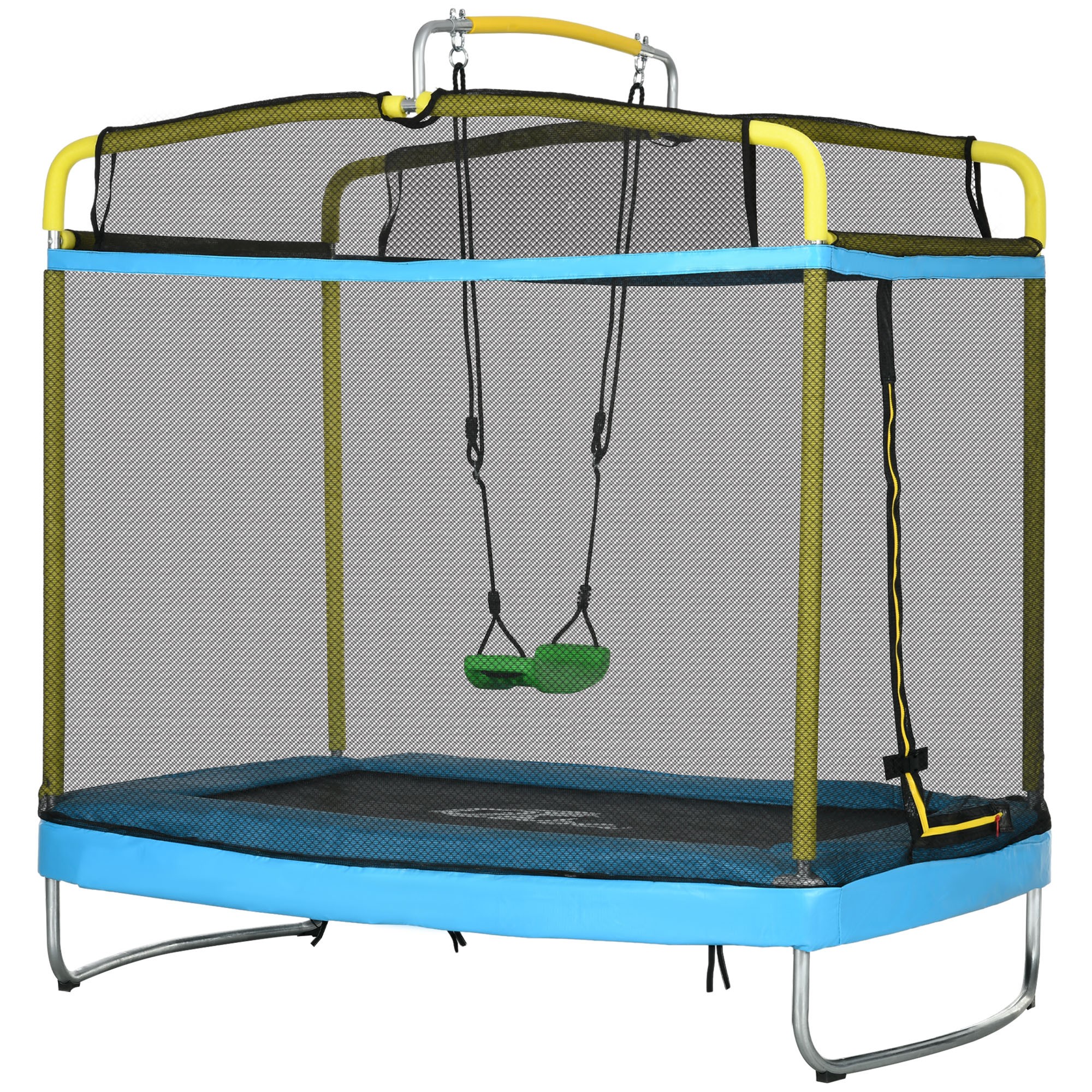 Rectangle Trampoline with Net