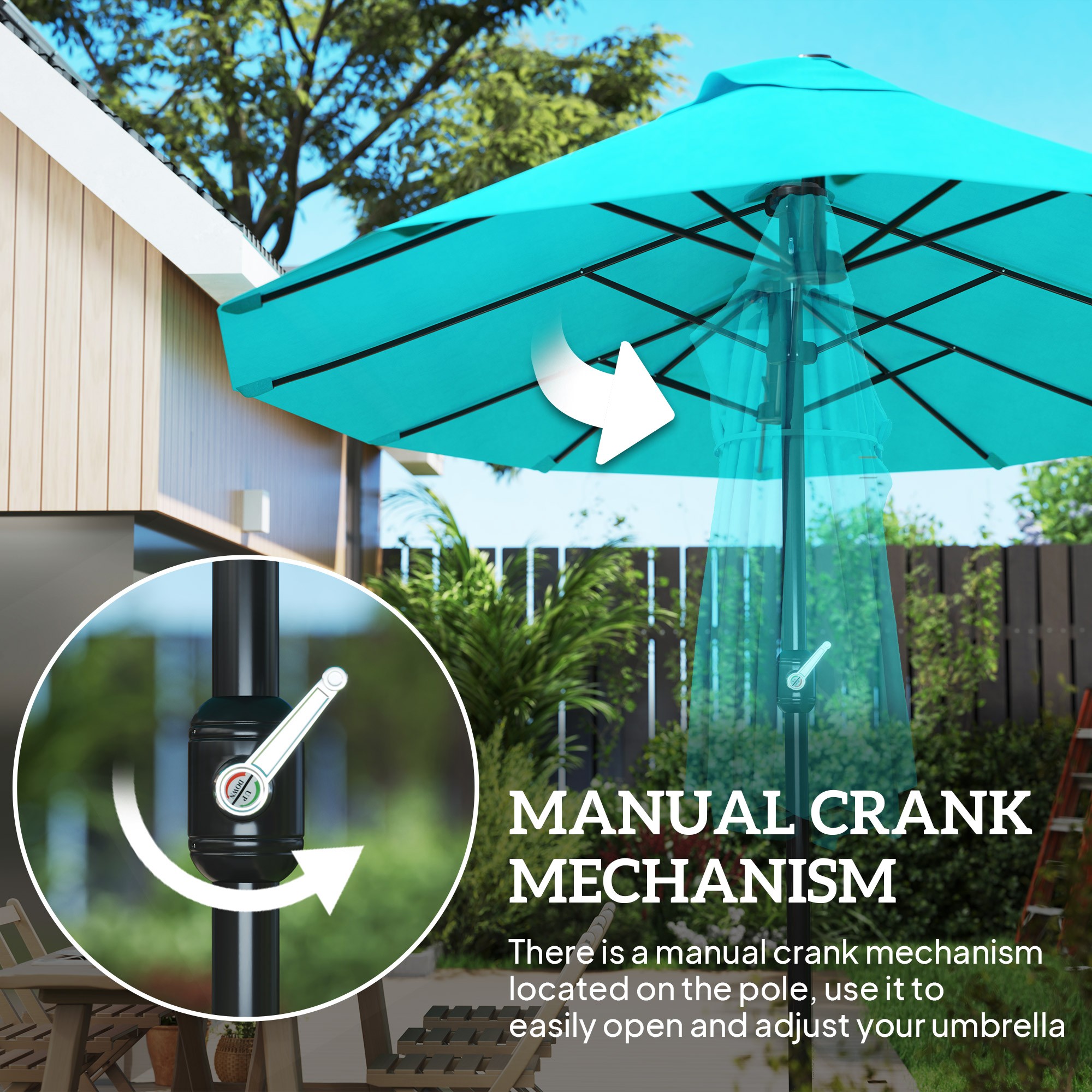 Extra Large Umbrella Canopy