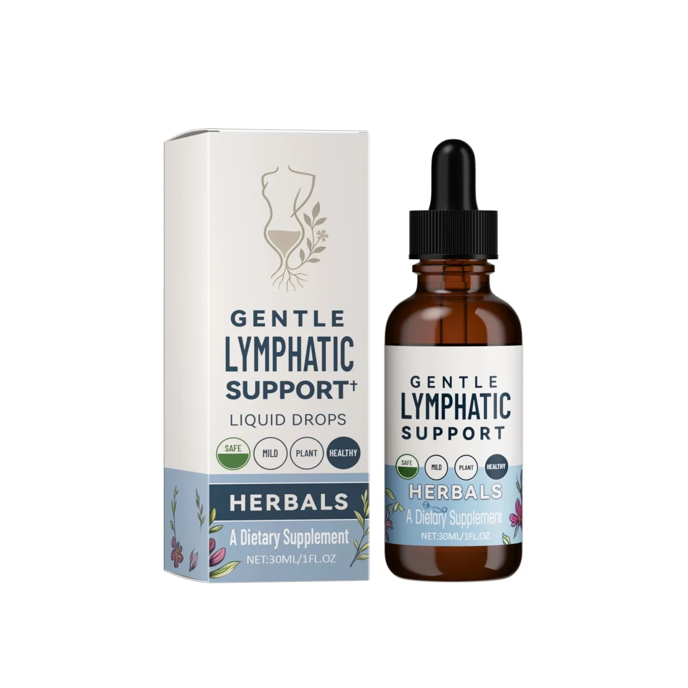 Gentle Lymphatic Support+ Herbal Liquid Drops