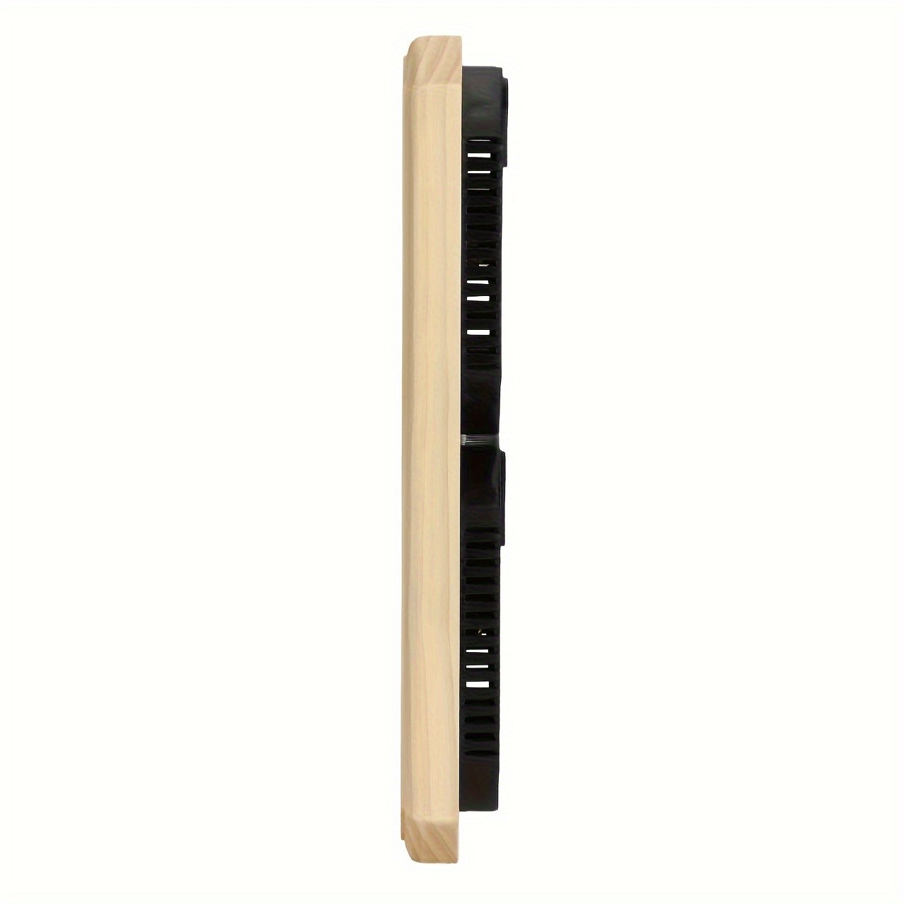 KT THERMO Wooden Sauna Thermometer & Hygrometer  Wall-Mounted Dual C/F Temperature & Humidity Gauge for Home & Spa Rooms
