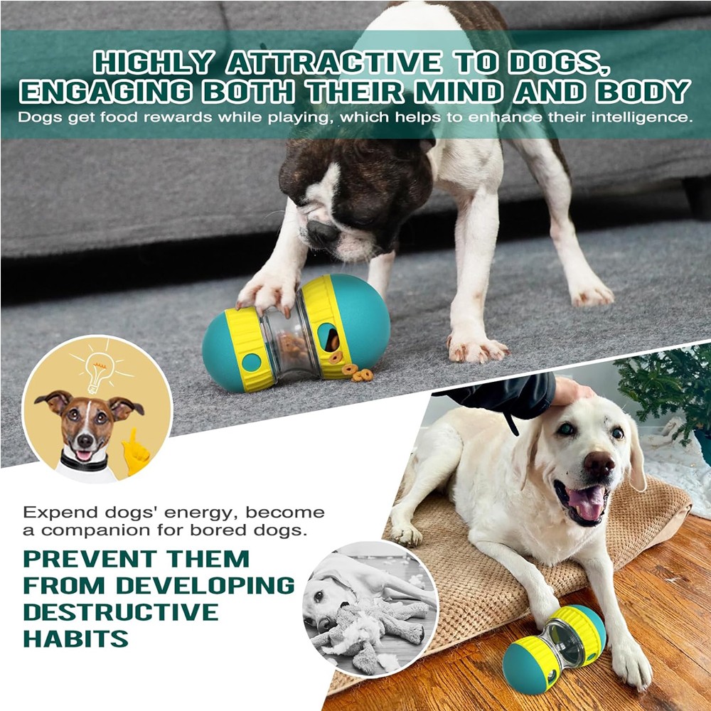 Healthy Slow Eating Dog Food Dispenser Toy