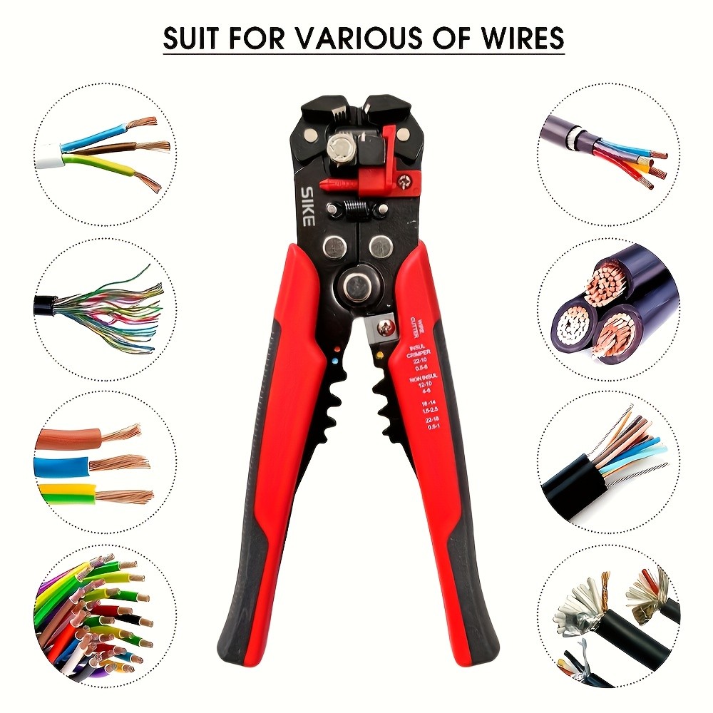 SIKE Automatic Peel-and-Grip Wire Stripper