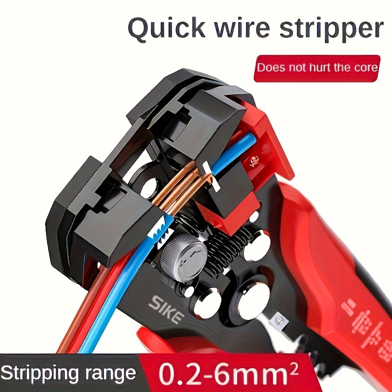 SIKE Automatic Peel-and-Grip Wire Stripper