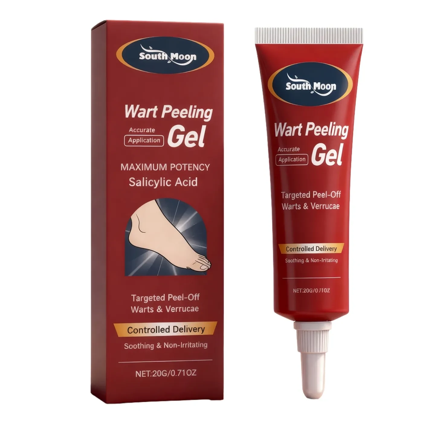 South Moon Wart Peeling Gel