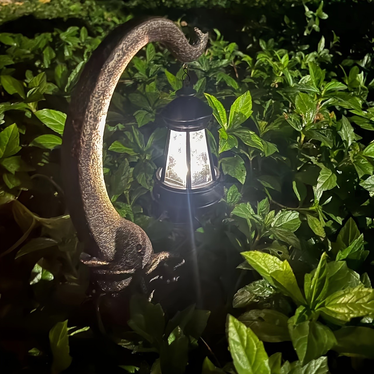 Solar Garden Elephant Statues