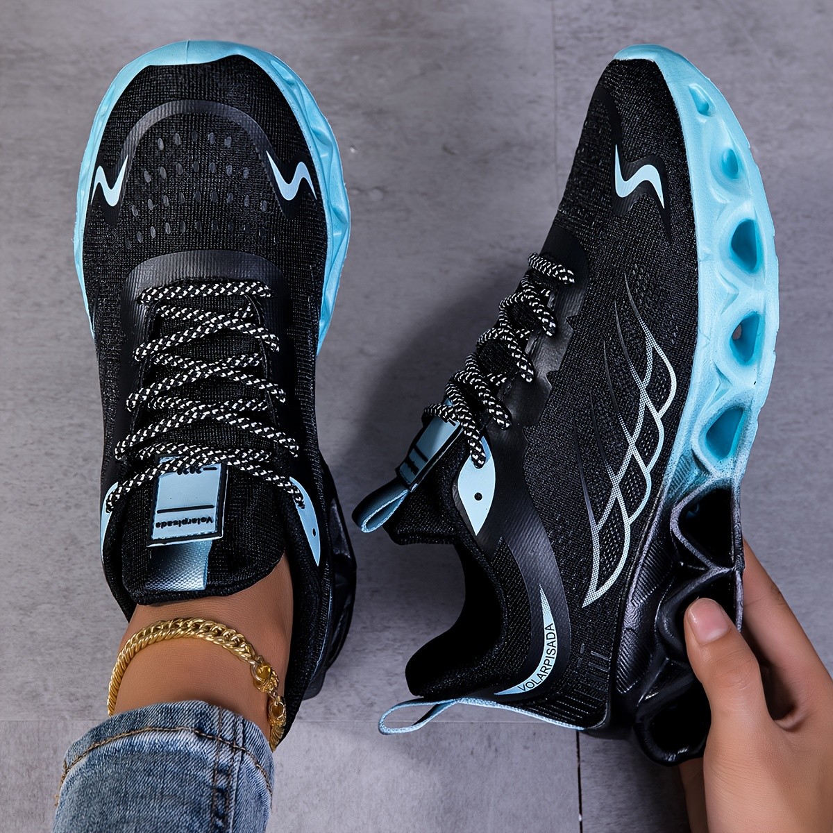 VOLARPISADA Women's Lightweight and Breathable Athletic Shoes