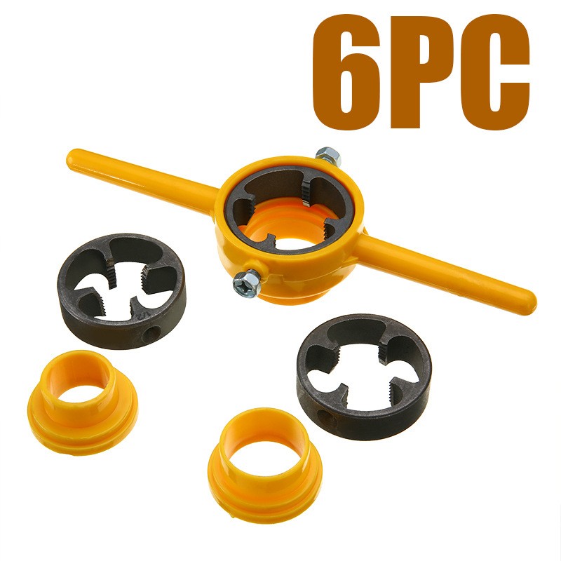 Plastic Pipe Thread Die Kit