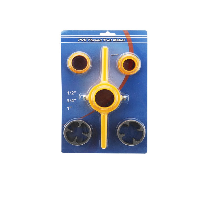 Plastic Pipe Thread Die Kit