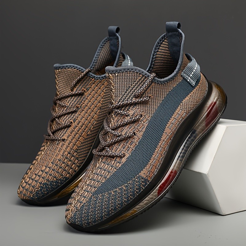 WANWEISI Men's Breathable Mesh Casual Sneakers