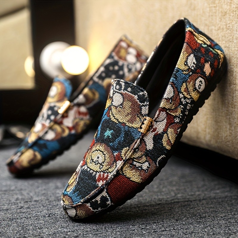 KJSOP Men's Fashion Doodle Shoes