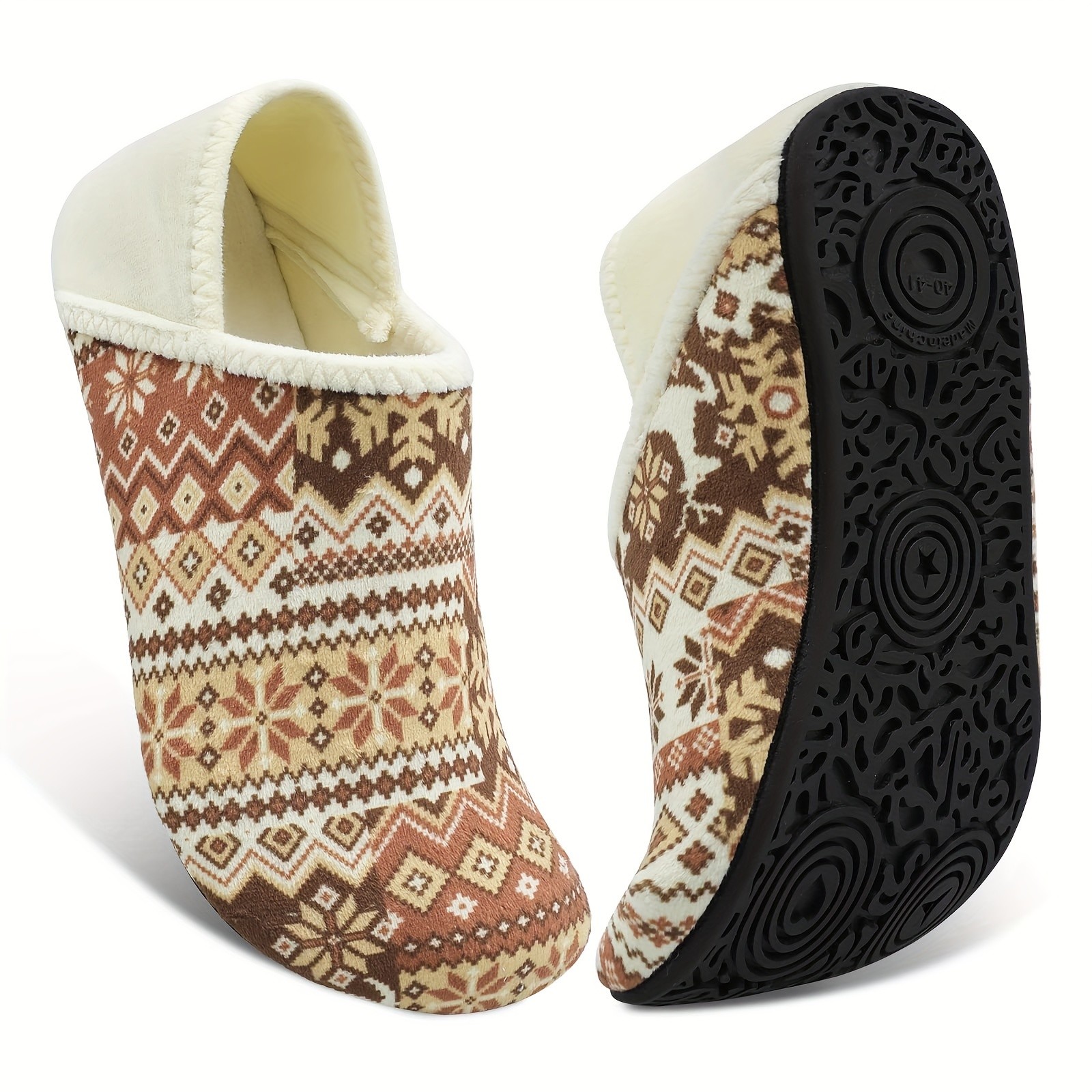 L-RUN Women and Men Rubber Sole Soft Lightweight Flat Shoes