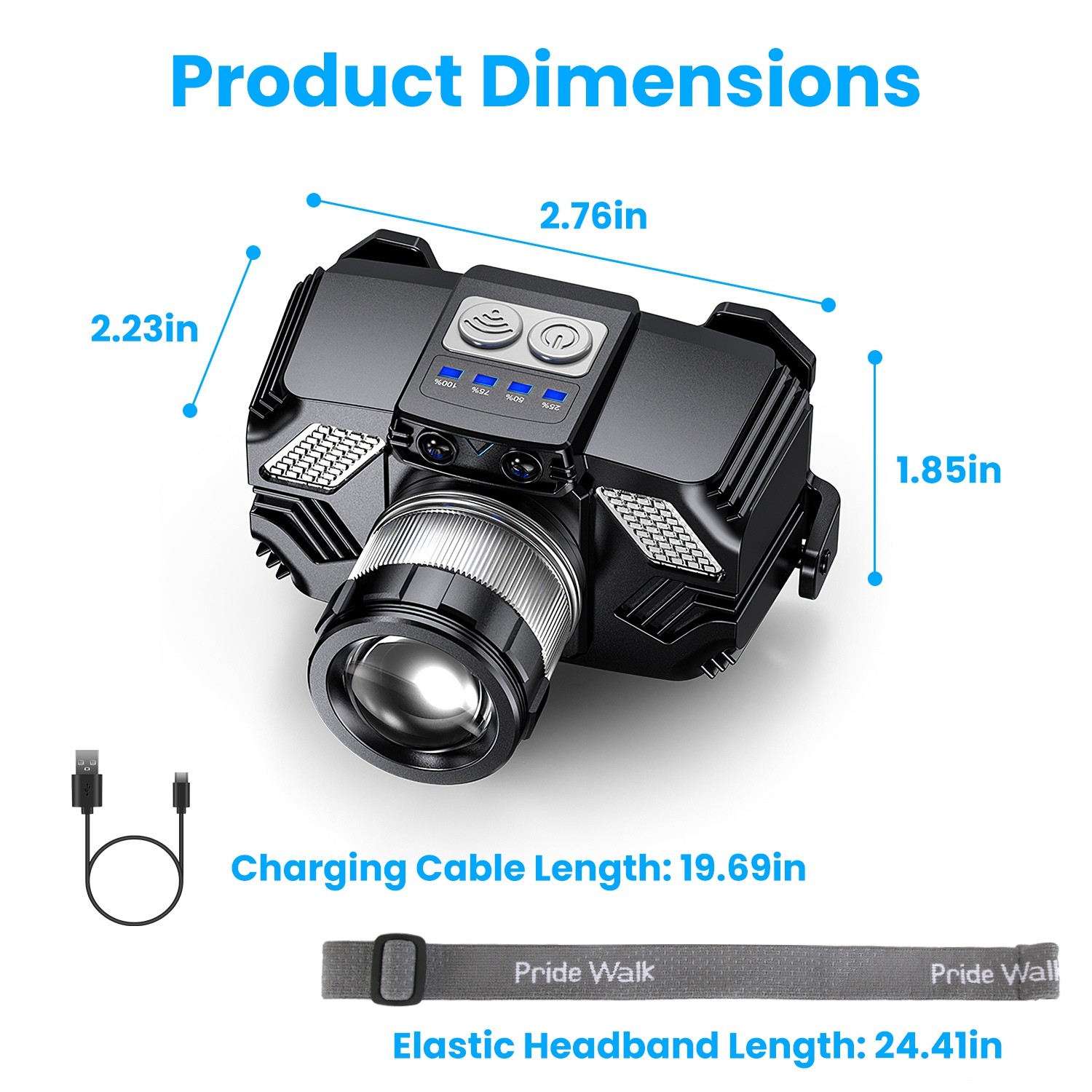 LED Flashlight Headlamp