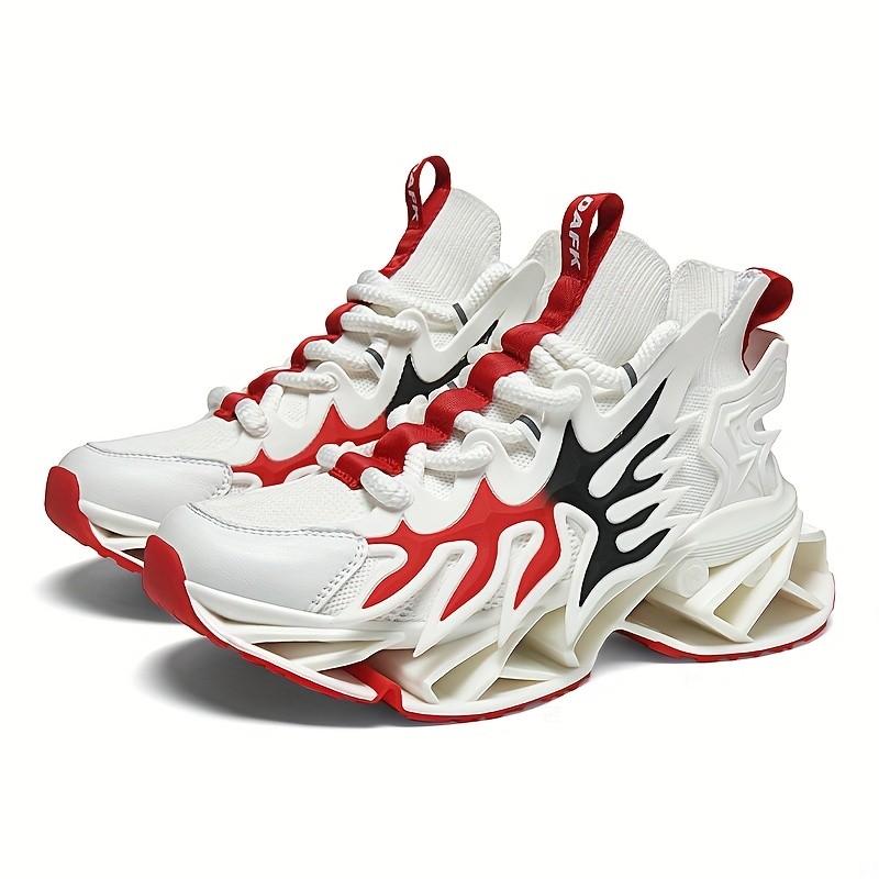 JIFFFLY Mens High-Top Sneakers