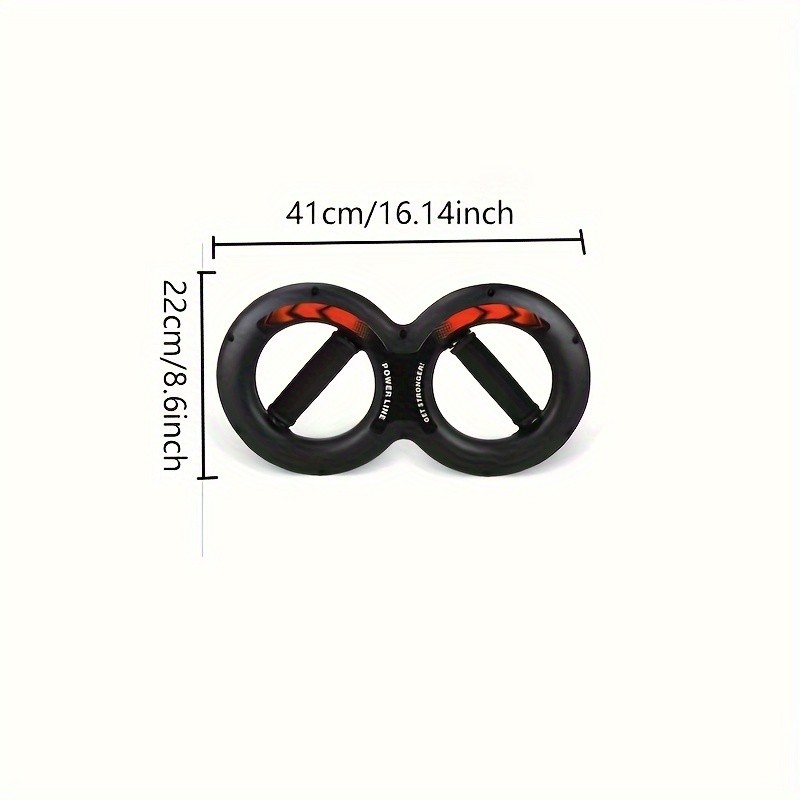 1pc 8-Shaped Arm Strength Trainer Wrist and Forearm Exerciser for Muscle Building and Strength Training
