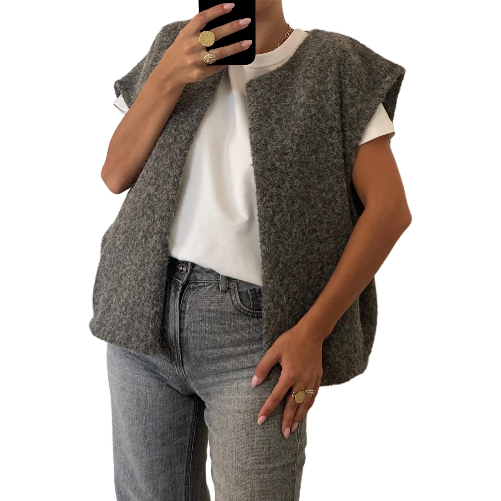 Womens Wool Vest
