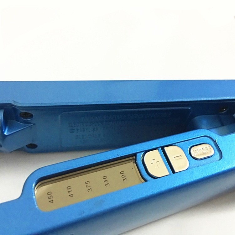 Sleek Ceramic Hair Straightener Blue Edition