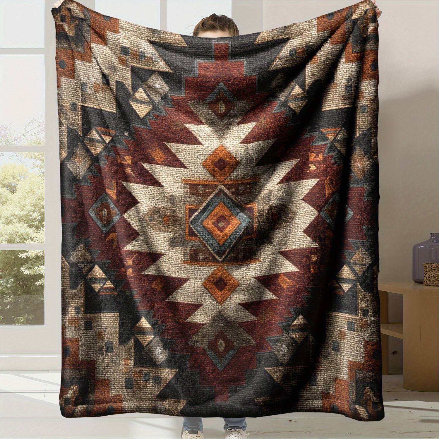 HEZOM Ultra-Soft Milk Fleece & Flannel Blanket 350GSM