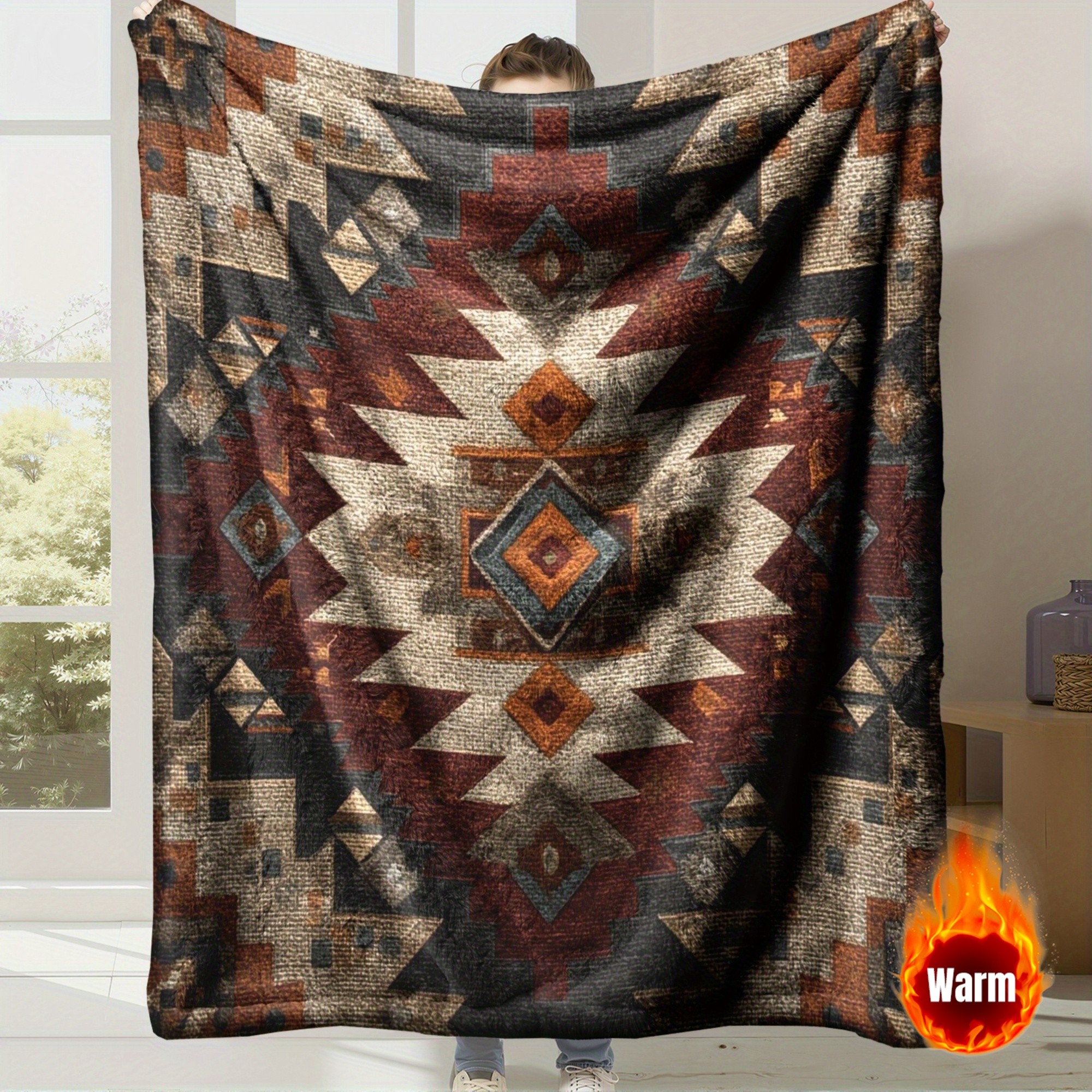 HEZOM Ultra-Soft Milk Fleece & Flannel Blanket 350GSM