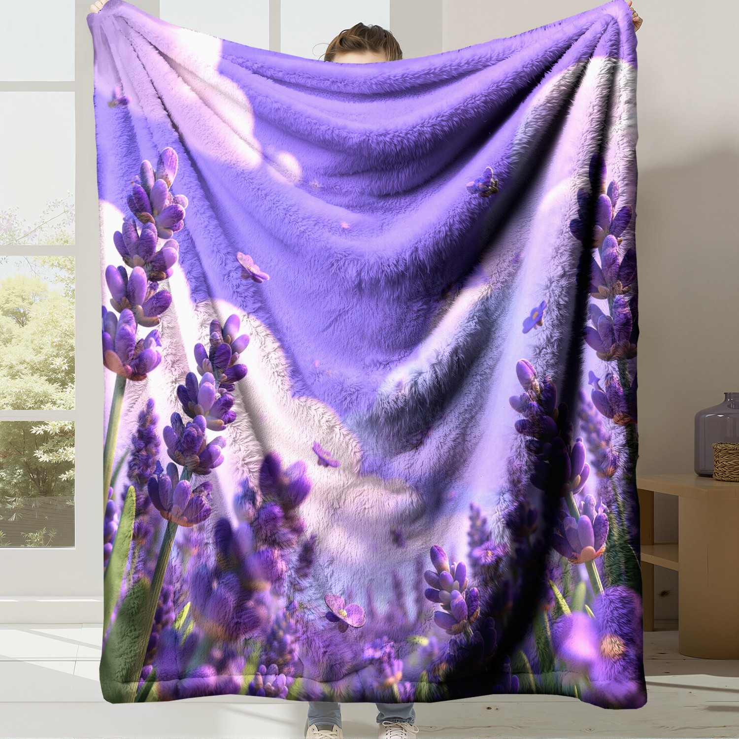 HEZOM Ultra-Soft Flannel & Milk Fleece Blanket, 300GSM